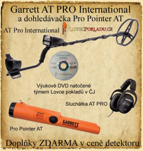 Detektor kovů Garrett AT PRO International + Pro-Pointer AT
